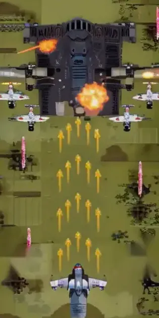 Desert theatre bombing run